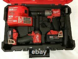 Milwaukee 2997-22 FUEL M18 18-Volt 2-Tool Hammer Drill/Impact Driver Kit, LN M
