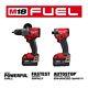 Milwaukee 3697-22 M18v Fuel 3.0ah Slim Li-ion 2-tool Kit+charger 2023 Last Model