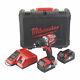 Milwaukee Cordless Combi Hammer Drill And Charger M18cblpd-402c 18v 2 X 4.0ah