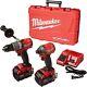 Milwaukee Electric Tools 2997-22 Red Combo Packs Hammer Drill/impact Driver Kit