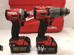 Milwaukee FUEL 2997-22 M18 18-Volt 2-Tool Hammer Drill/Impact Driver Kit F #2