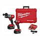 Milwaukee Hammer Drill And Impact Driver Cordless 18-volt Lithium-ion Brushless