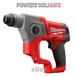 Milwaukee M12CH-0 12v Compact SDS Naked Hammer Drill Body Only