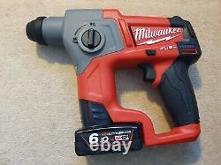 Milwaukee M12CH-0 Fuel SDS Hammer Drill with 2 x 6.0AH Batteries RRP £250