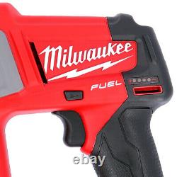 Milwaukee M12CH 12V Fuel SDS+ Rotary Hammer Drill With 4 Piece SDS Chisel Set