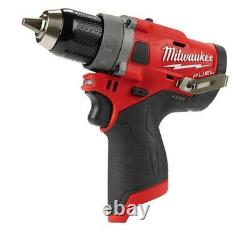 Milwaukee M12FPD-602X M12 12v 44Nm Hammer Drill Driver x2 6Ah Batteries Charger