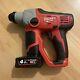 Milwaukee M12h 12v Compact Cordless Sds Hammer Drill Bare With 4ah Battery