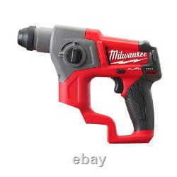 Milwaukee M12 CH-0 Sub Compact SDS Plus Rotary Hammer Drill (Body Only)