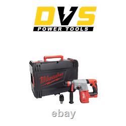 Milwaukee M18BLHX-0X 18V Brushless 4 Mode 26mm SDS-Plus Hammer with Fixtec Chuck