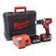 Milwaukee M18bpd-402c M18 18v Combi Drill Kit 2x 4ah Batteries, Charger And Ca