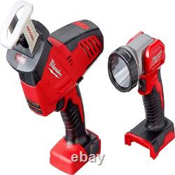 Milwaukee M18 18V Cordless Power Tool Combo Kit with Hammer Drill Impact Driver
