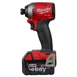 Milwaukee M18 7-Piece Combo Tool Kit With 2 Batteries & Charger New Free Ship