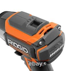 RIDGID GEN5X Brushless 18-Volt Compact Hammer Drill/Driver and 3-Speed Impact