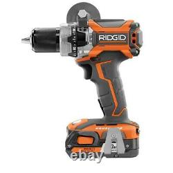 RIDGID GEN5X Brushless 18-Volt Compact Hammer Drill/Driver and 3-Speed Impact