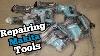 Repairing Another Load Of Makita Power Tools Jr3070 Recips Saws And Hr0870c Hammers