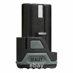 Sealey CP108VCOMBO1 Cordless Combo Kit 10.8V 2 Batteries Drill Impact Wrench