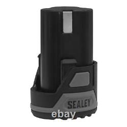 Sealey CP108VCOMBO1 SV10.8 Series 4 x 10.8V Cordless Power Tool Combo Kit 2 Batt