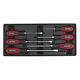 Sealey Tbt29 Tool Tray With Hammer-thru Screwdriver Set 6pc