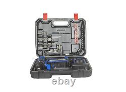Twin Pack 21v Li-ion Cordless Tail Hammer Drill Driver 1hr Fast Charger & Case