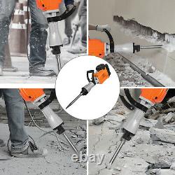 VEVOR 3500W Demolition Hammer Concrete Breaker Hammer Drill Electric 2-Chisels