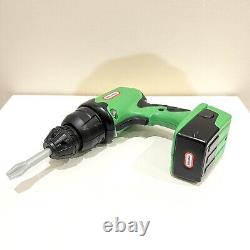 Vintage Little Tikes Workshop Power Tool Set Drill Grinder Saw Hammer Work Light