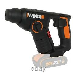 WORX WX394.91 18V (20V MAX) Cordless 1.5Kg Rotary Hammer Drill BODY ONLY