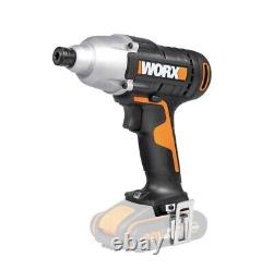 WORX WX902 18V Cordless Impact Driver & Hammer Drill 2x2.0Ah Battery Carry Case