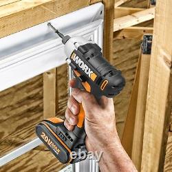 WORX WX938 18V (20V MAX) Cordless Impact Driver and Hammer Drill Twin Pack