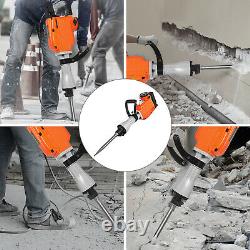 2200w Electric Demolition Jackhammer Jack Hammer Drill Concrete Breaker 2 Ciseau