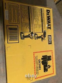 Dewalt Combo Kit Powerstack 20v Brushless Hammer Drilling & Impact Driver Dck276e2