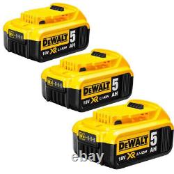 Dewalt Dck665p3t 18v Xr 6 Pièces Power Tool Kit 3 X 5.0ah