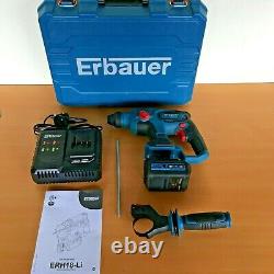 Erbauer Erh18-li 18v Li-ion Ext Kit De Forage Sans Fil Sans Brosse Sds Plus Hammer