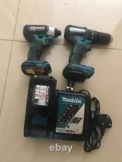 Makita 18v Brushless Twin Pack Dhp458 + Dtd155 + 1x 2.0ah + Chargeur Rapide