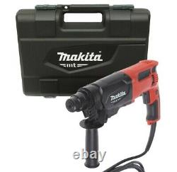 Makita 240v Sds + 3 Mode Rotatif Hammer Drill 26mm & M9502r 115mm Angle Grinder