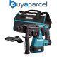 Makita Dhr242z 18v Lxt Lithium 3 Mode 3kg Sds Rotary Hammer Drill Brushless + Sac<br/><br/>(note: "sac" Means "bag" In French)