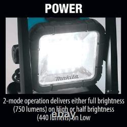 Makita Hammer Perceuse/impact Driver Combo Kit Led Light 18v Lithium Ion Power Tool