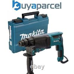 Makita Hr2630 240v Sds + 3 Mode Rotatif Hammer Drill Heavy Duty Comprend Cas