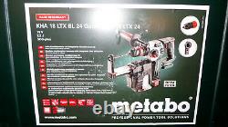 Metabo Kha 18ltx Bl24 Quick Set Isa Rotary Hammer With Dust Collection 600211900