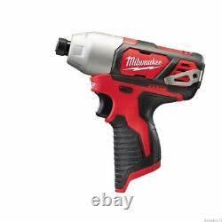 Milwaukee 12v Twin Kit M12 Brushed Hammer Drill - Impact Driver Twin Set