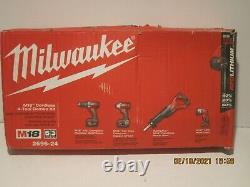 Milwaukee 2696-24 M18 Combo 4 Pièces Sans Fil, Livraison Gratuite Nouveaut Dans La Box Sealed
