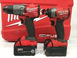 Milwaukee Fuel 2997-22 M18 2-outils Pour Marteaux De 18 Volts Kit De Pilote De Forage Et D'impact Gd M