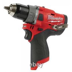 Milwaukee M12fpd-0 12v Carburant Combi Hammer Drilling Carburant Sans Fil Corps Seulement