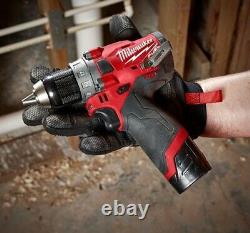 Milwaukee M12fpd-0 M12 12v 44nm Hammer Drill Driver (body Seulement)
