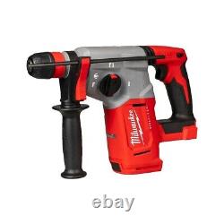 Milwaukee M18BLHX-0X 18V Brushless 4 Mode 26mm SDS-Plus Hammer with Fixtec Chuck can be translated to: 

Milwaukee M18BLHX-0X 18V Marteau sans fil 4 modes 26mm SDS-Plus avec mandrin Fixtec.