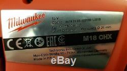Milwaukee M18chx-0 M18chx-0x M18 Carburant 18v Sds Plus Perceuse Avec La Boîte Hd